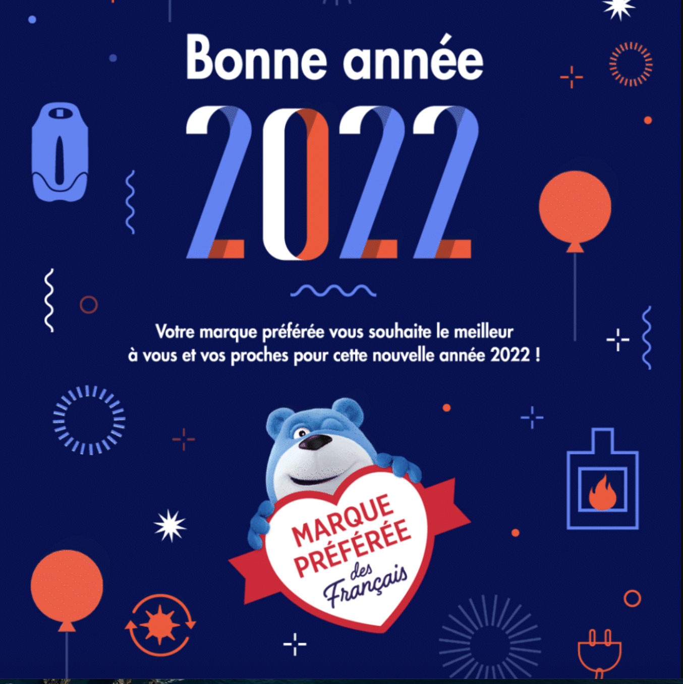 BUTAGAZ : Carte de voeux