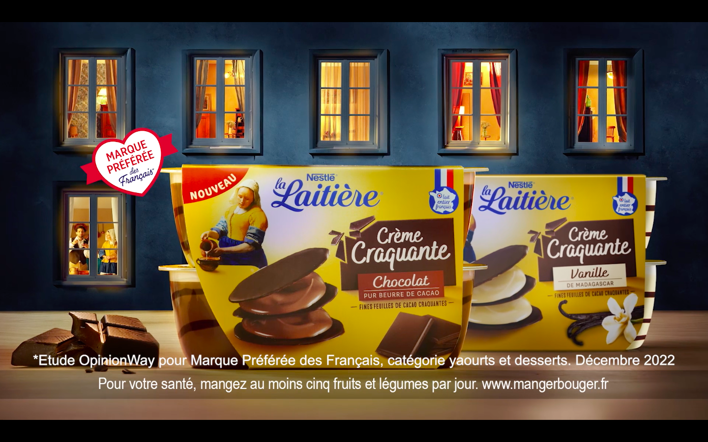 LA LAITIÈRE : CAMPAGNE TV