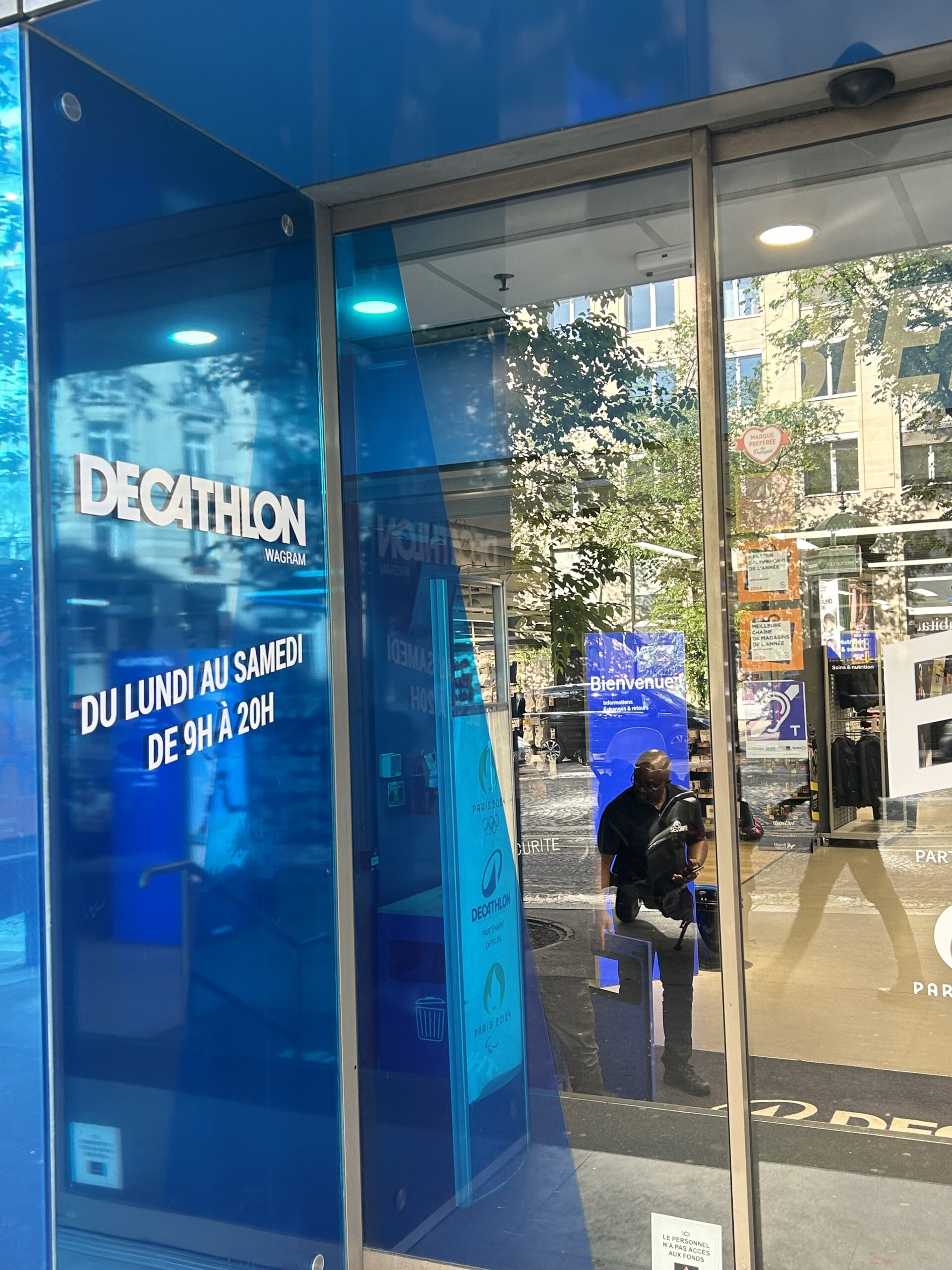 DECATHLON : Vitrophanie